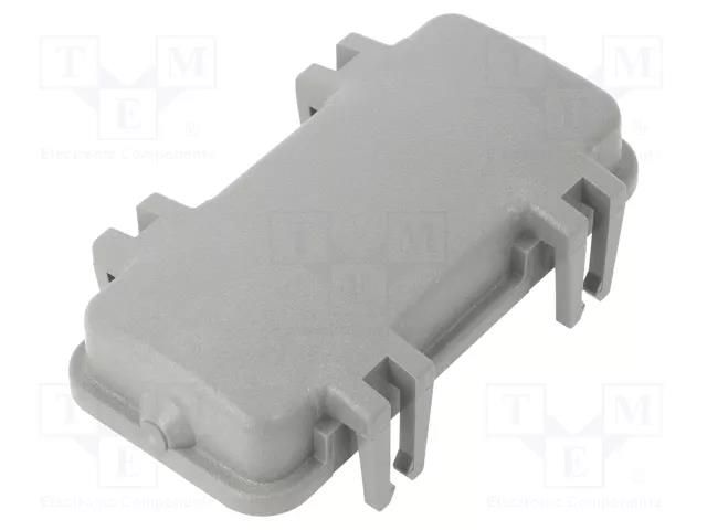 Protection cover; Han 16B Protect Cover with latch Thermop HARTING 09300165401