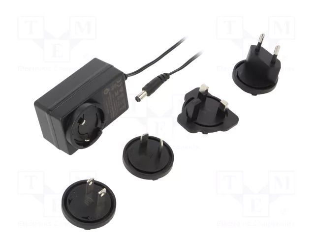 Power supply: switching; mains,plug-in; 12VDC; 2A; 24W; 86.2%; POSB POS POSB12200A-PLUG