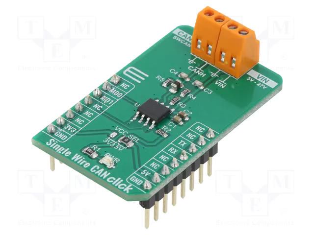 Click board; prototype board; Comp: NCV7356; CAN controller MIKROE MIKROE-4225