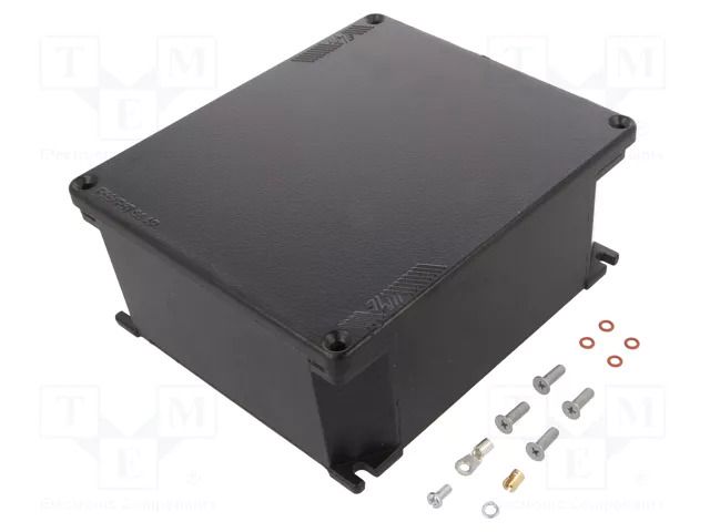 Enclosure: multipurpose; X: 168mm; Y: 192mm; Z: 80mm; aluminium ILME ILME-APW14