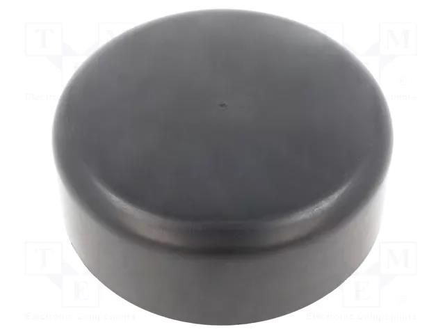 Bin; ESD; H: 45mm; Ø: 120mm; electrically conductive material STATICTEC PRT-STP1120