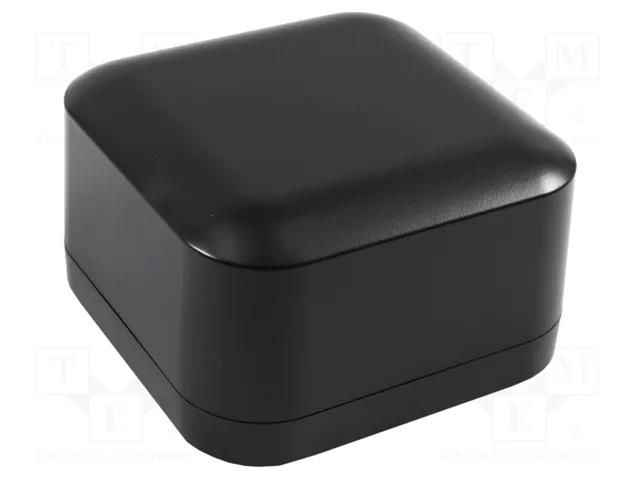 Enclosure: multipurpose; X: 120mm; Y: 120mm; Z: 70mm; ABS; black; IP66 HAMMOND HM-1557DABK