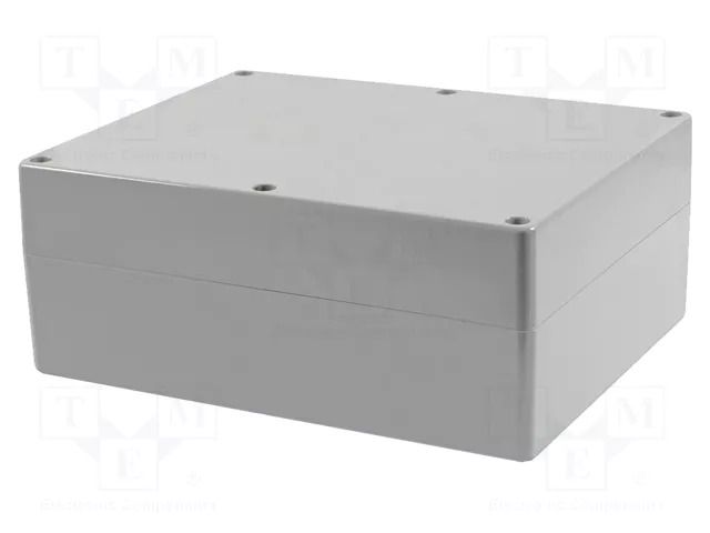 Enclosure: multipurpose; X: 240mm; Y: 300mm; Z: 120mm; 1555; ABS; grey HAMMOND HM-1555YAGY