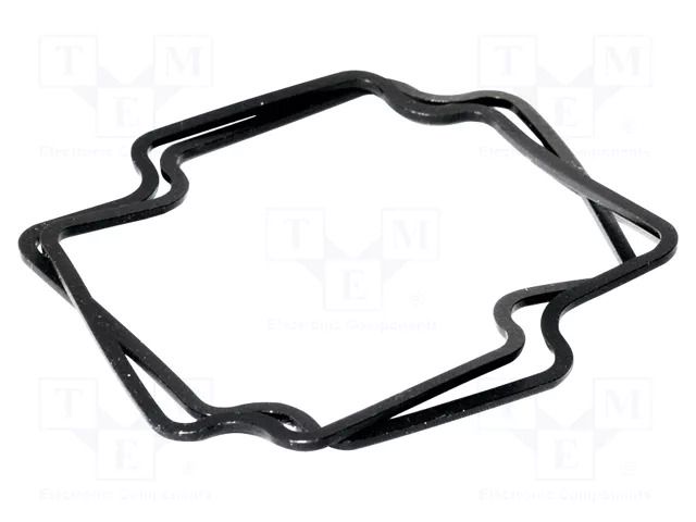 Gasket; for enclosures; Kit: rubber gasket x2; 2pcs. HAMMOND HM-1554BGASKET