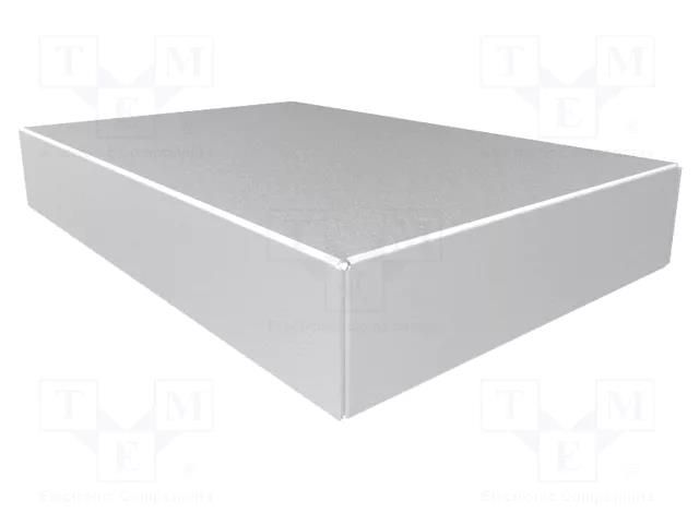 Enclosure: enclosure base; X: 203mm; Y: 305mm; Z: 51mm; 1444; natural HAMMOND HM-1444-22