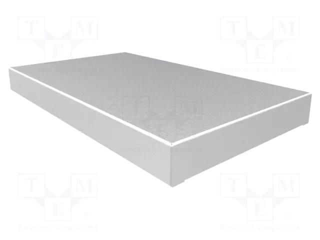 Enclosure: enclosure base; X: 152mm; Y: 254mm; Z: 25mm; 1444; natural HAMMOND HM-1444-15