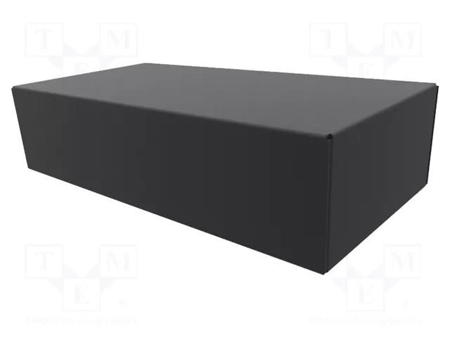 Enclosure: enclosure base; X: 102mm; Y: 203mm; Z: 51mm; 1441; steel HAMMOND HM-1441-10BK3