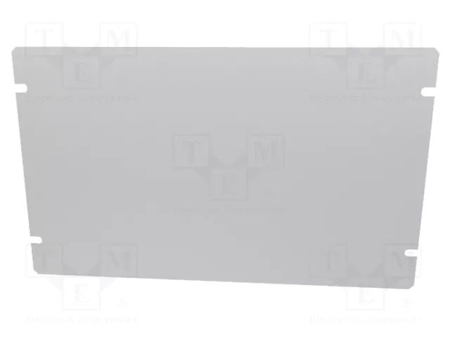 Mounting plate; steel; 1444; natural HAMMOND HM-1434-16