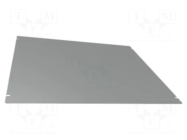 Mounting plate; steel; 1441; grey HAMMOND HM-1431-38
