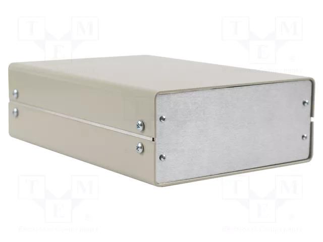 Enclosure: with panel; 1402; X: 180mm; Y: 262mm; Z: 79mm; aluminium HAMMOND HM-1402F