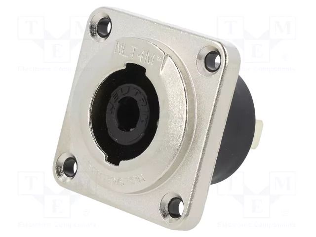 connector SPEAKON TX-PANEL 4POLE MALE NEUTRIK NTR-NLT4MP