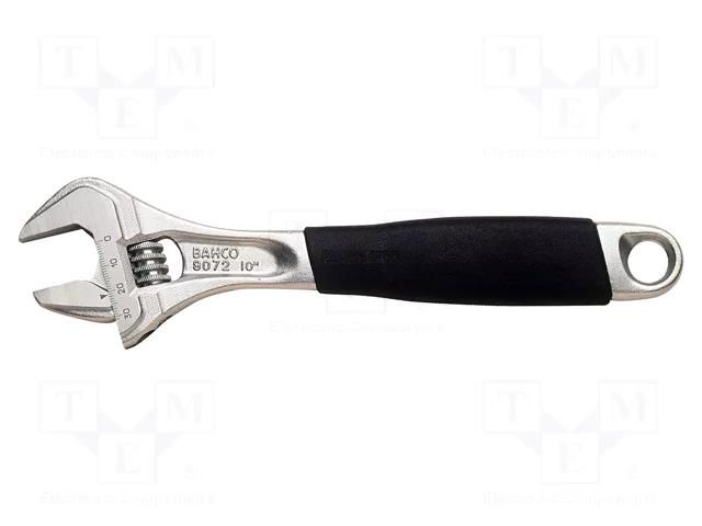Wrench; adjustable; 257mm; Max jaw capacity: 33mm; ERGO® BAHCO SA.9072PC