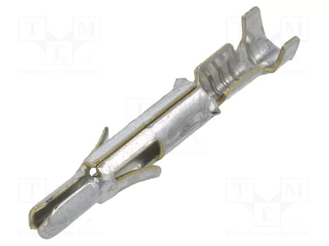 Contact; male; Universal MATE-N-LOK; brass; tinned; 0.2÷0.8mm2 TE Connectivity 926897-1