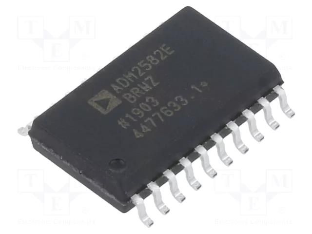 IC: interface; digital isolator,transceiver; RS422 / RS485; tube Analog Devices ADM2582EBRWZ