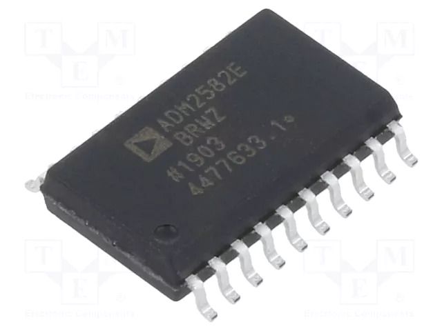 IC: interface; digital isolator,transceiver; RS422 / RS485; tube Analog Devices ADM2582EBRWZ