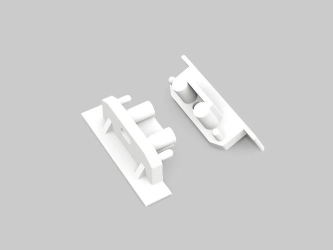 ending GROOVE10 gen2 SQ with hole white 76990001 5901597244141