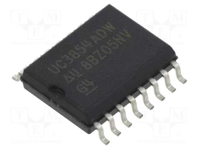 IC: PMIC; PFC controller; SO16-W; 0÷70°C; 16÷20V; tube; SMPS TEXAS INSTRUMENTS UC3854ADW