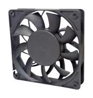 DC AXIAL FAN, BALL, 158.7CFM, 0.85A, 24V OD1225-24HBVXE10A