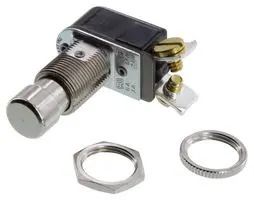 SWITCH, PUSHBUTTON, SPST, 6A, 250V 110-SP