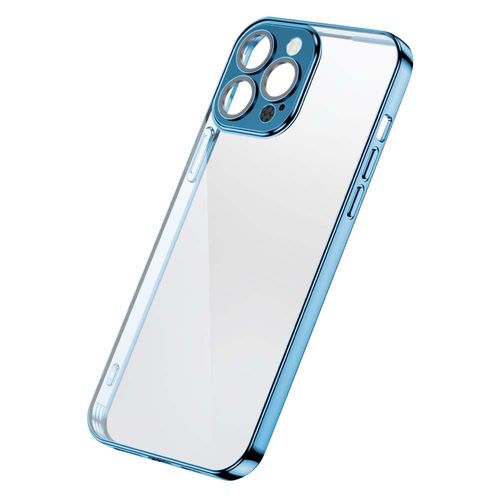 Joyroom Chery Mirror Case Cover for iPhone 13 Pro Metallic Frame Blue (JR-BP908 sea blue), Joyroom 6941237165435 6941237165435