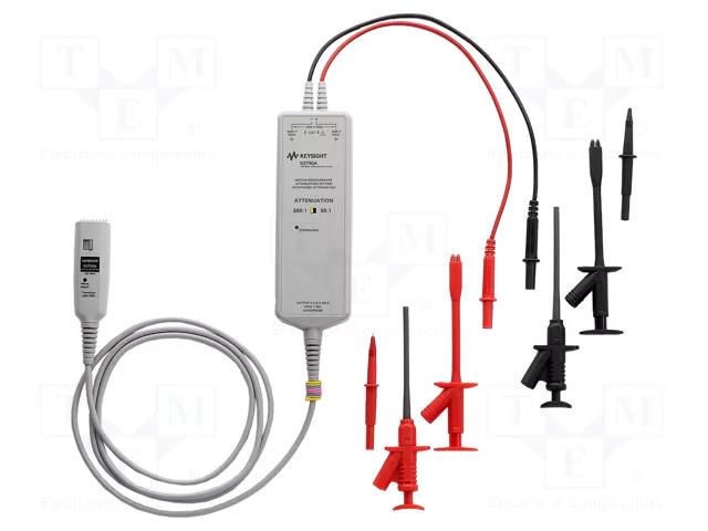 Probe: for oscilloscope; differential; 100MHz; 50: 1; 1.4kV; ≤3.5ns KEYSIGHT N2790A