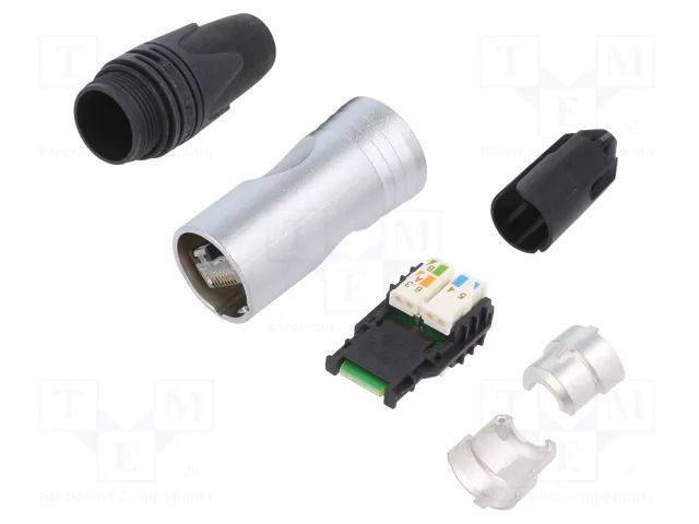 Connector: RJ45; male; etherCON; PIN: 8; for cable; Cat: 6a NEUTRIK NTR-NE8MX6
