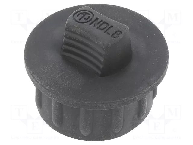 DUMMYPLUG NDL8 FOR ALL 8 POLE MALE NEUTRIK SPEAKON CHASSIS C NEUTRIK NTR-NDL8