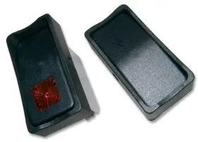 SWITCH, DPST, ILLUM RED KG412A2XDA26X6