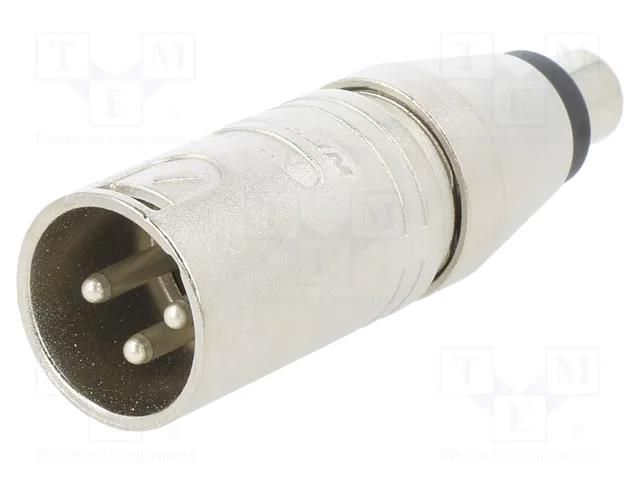 connector ADAPTER XLRM 2POLE  PHONO F NEUTRIK NTR-NA2MPMF
