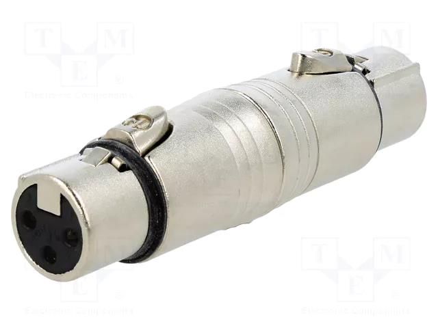 connector ADAPTER XLRF 3POLE  XLRF NEUTRIK NTR-NA3FF