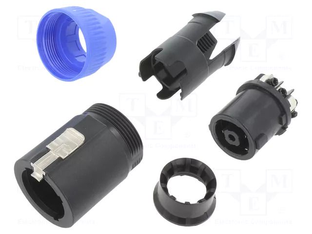 connector Loudspeaker connector, 8 pin NEUTRIK NTR-NL8FC