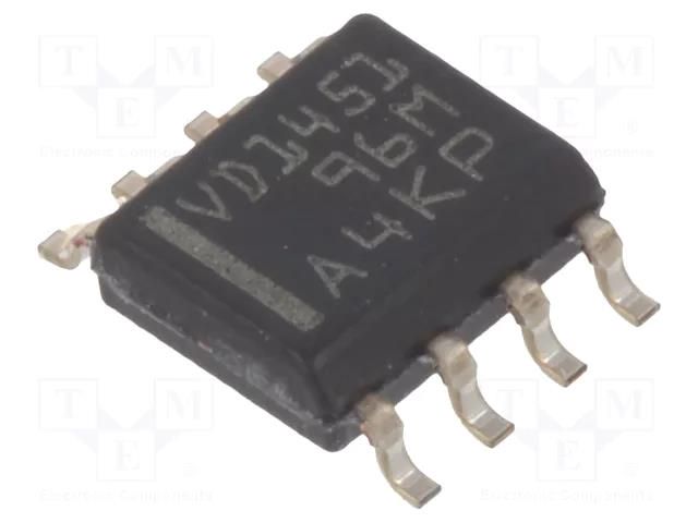 IC: interface; transceiver; full duplex,RS422 / RS485; 50Mbps TEXAS INSTRUMENTS THVD1451D