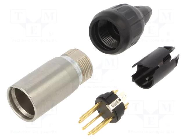 Connector: XLR; plug; male; PIN: 5; straight; for cable; soldering NEUTRIK NTR-NC5MX-TOP