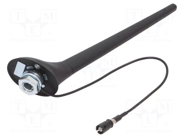 Antenna; car top,automotive; 0.2m; AM,FM; with amplifier; 0.275m 4CARMEDIA ANT.64