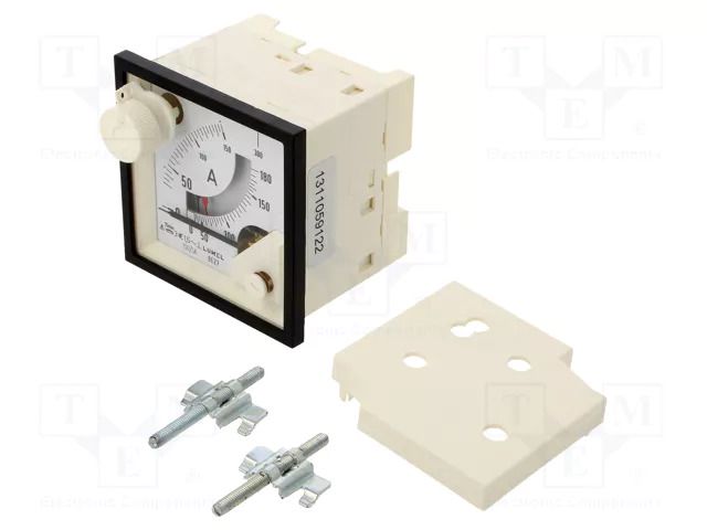 Ammeter; on panel; I AC: 0÷150A; Features: working position 90° LUMEL BE27-1NF4170000