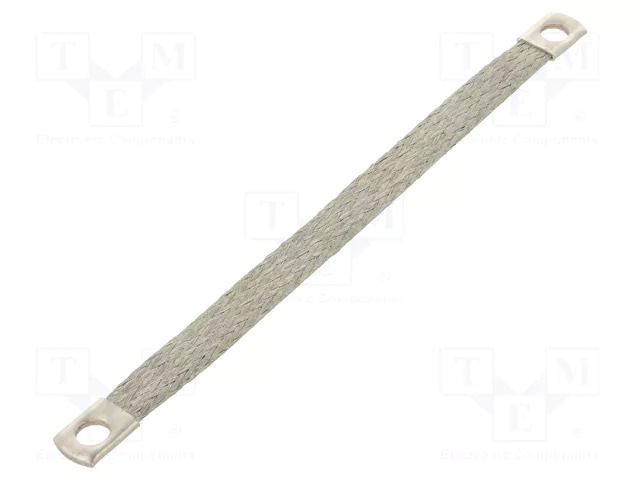 Braids; earthing tape; 10mm2; Ø1: 8.5mm; Ø2: 8.5mm; L: 0.2m HELUKABEL HELU-11008422