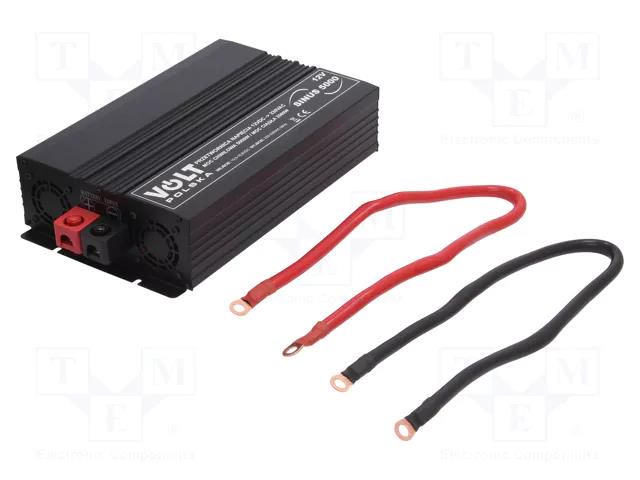 Converter: DC/AC; 2500W; Uout: 230VAC; 11÷15VDC; Ppeak: 5000W; 12V VOLT POLSKA SINUS-5000-12V