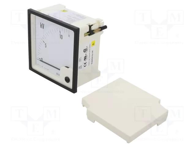 Voltmeter; on panel; VAC: 0÷12kV; Class: 1.5; True RMS; 50÷60Hz CROMPTON - TE CONNECTIVITY E244-02V-G-07