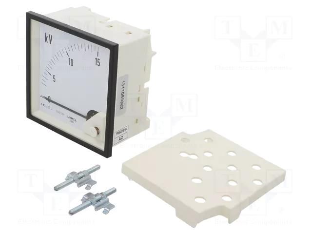 Voltmeter; on panel; VAC: 0÷10kV; Class: 1.5; True RMS; 40÷72Hz LUMEL EA19N-C70300000000
