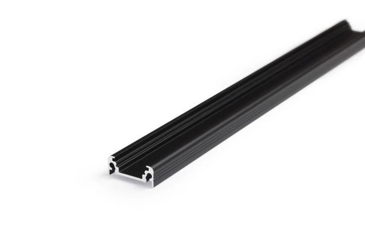 LED Profile SURFACE10 BC/UX 2000 black anod. 77270021 5901597203650