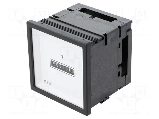 Meter: counter; on panel; analogue,mounting; 10÷80V; 72x72mm CROMPTON - TE CONNECTIVITY M243-157-G