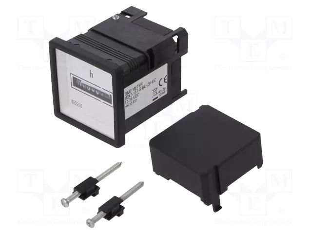 Meter: counter; on panel; analogue,mounting; 12÷36V; 48x48mm CROMPTON - TE CONNECTIVITY M242-157-G