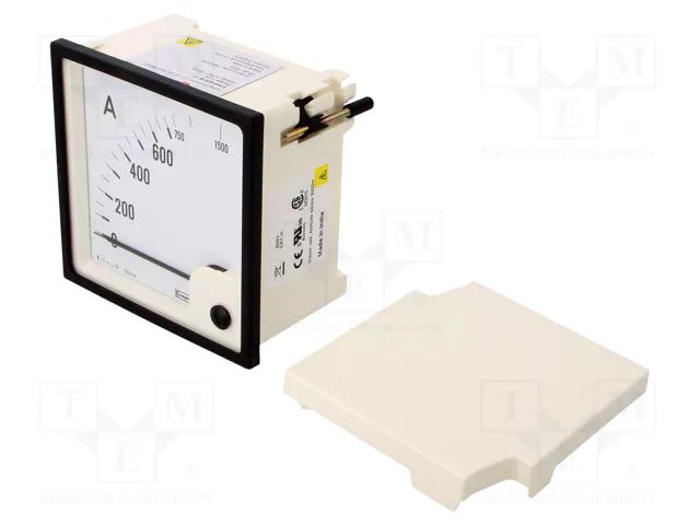 Ammeter; on panel; I AC: 0÷750A,1.5kA; True RMS; Class: 1.5 CROMPTON / TE CONNECTIVITY E244-022-G-11
