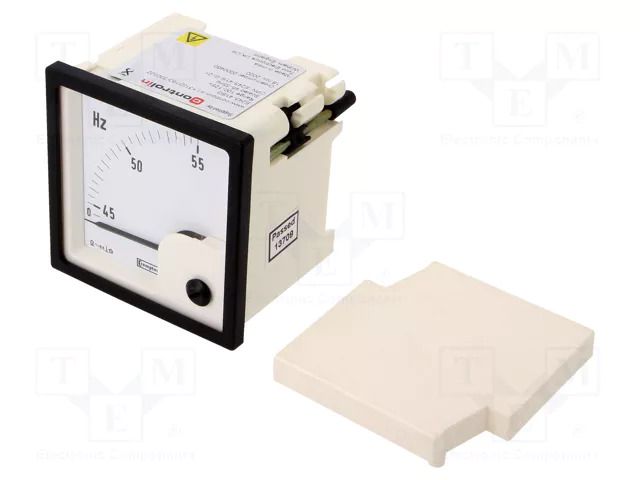 Meter: frequency; on panel; analogue,mounting; 72x72mm; 45÷55Hz CROMPTON / TE CONNECTIVITY E243-41S-G-01