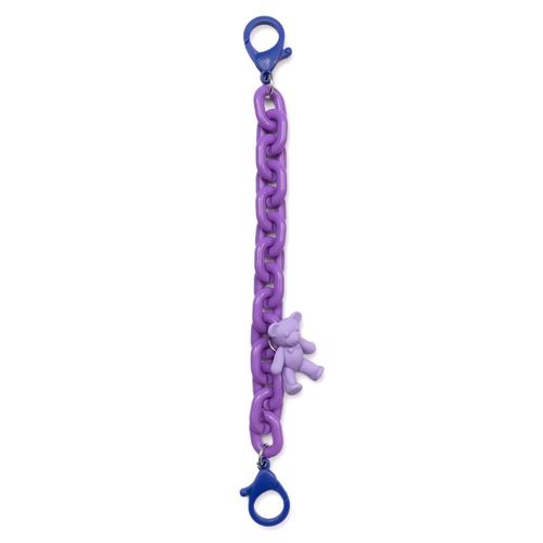 Color Chain (rope) colorful chain phone holder pendant for backpack wallet purple, Hurtel 5907769326318 5907769326318