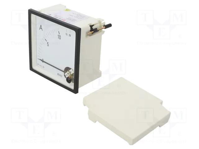 Ammeter; on panel; I AC: 0÷10A,20A; True RMS; Class: 1.5; 50÷60Hz CROMPTON - TE CONNECTIVITY E244-022-G-03