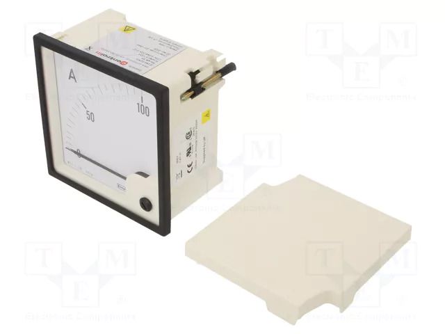 Ammeter; on panel; I AC: 0÷100A; True RMS; Class: 1.5; 50÷60Hz CROMPTON / TE CONNECTIVITY E244-02A-G-27