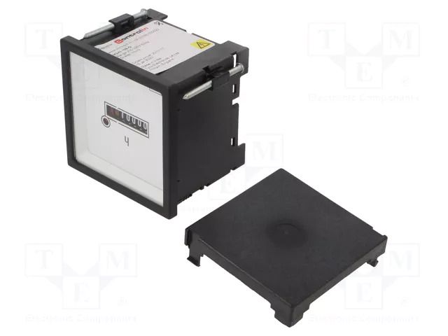 Meter: counter; on panel; analogue,mounting; 200÷250V; 72x72mm CROMPTON - TE CONNECTIVITY M243-155-G