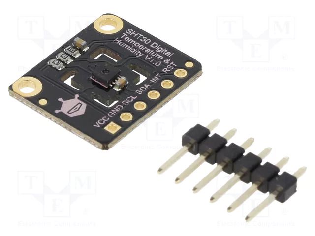 Sensor: atmospheric; temperature,humidity; I2C; 3.3÷5.5VDC; Ch: 1 DFROBOT DF-SEN0330