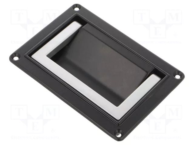 Holder; black and silver; H: 20mm; L: 91mm; W: 130mm; handle MENTOR MR-263.1